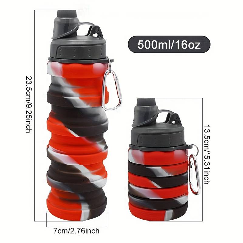 Silicone Foldable Water Bottle