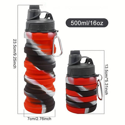 Silicone Foldable Water Bottle