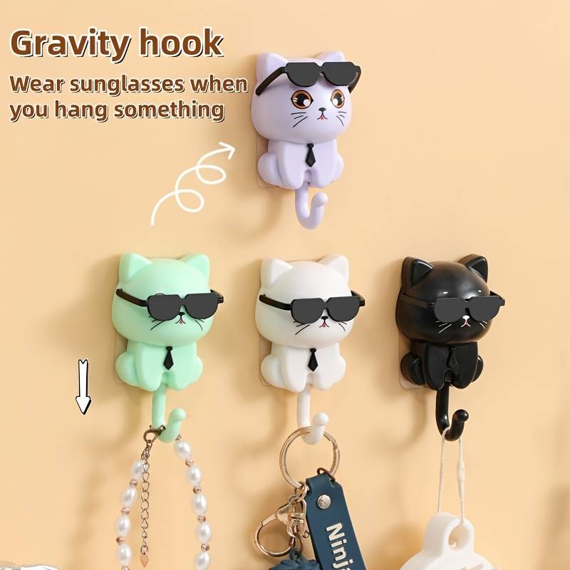 Creative Cartoon Cat Key Hook